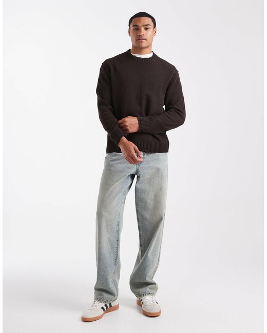 Only & Sons – strickpullover in Black für Herren