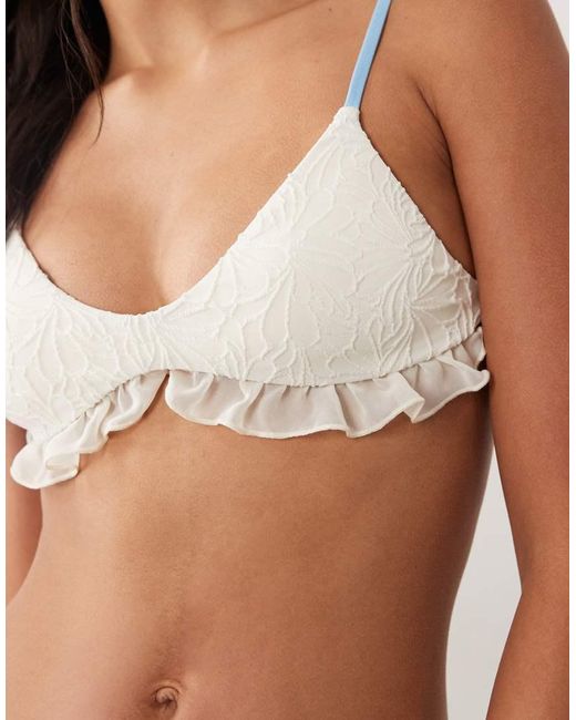 Dippin' Daisy's Brown Bridal Bralet Bikini Top