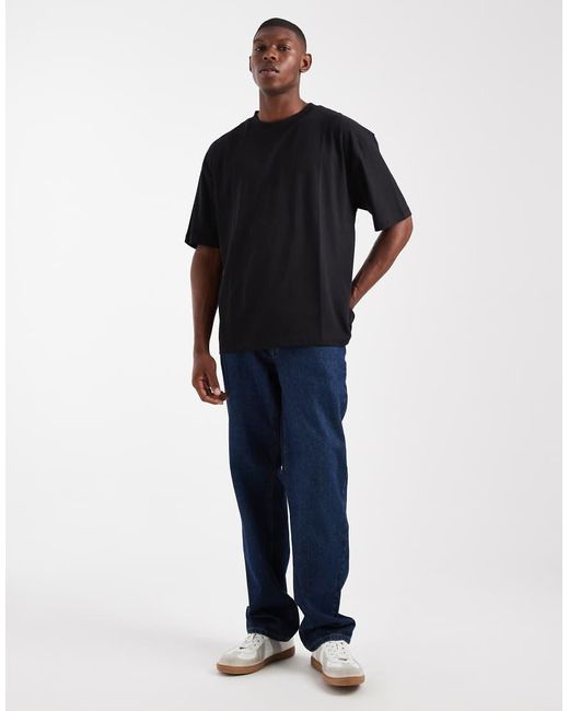 ASOS Blue Essentials 2 Pack Oversized T-Shirts for men