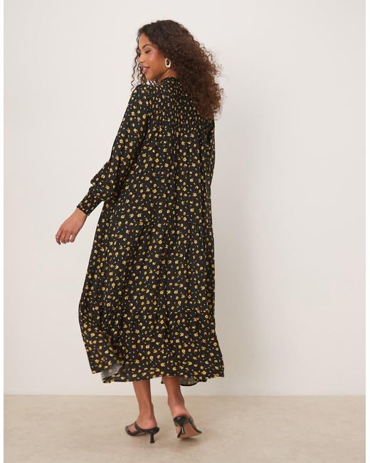 Glamorous Brown High Neck Midi Dresses