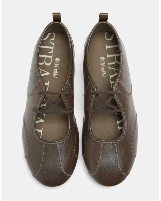 Stradivarius Gray Elasticated Sneaker Ballerinas