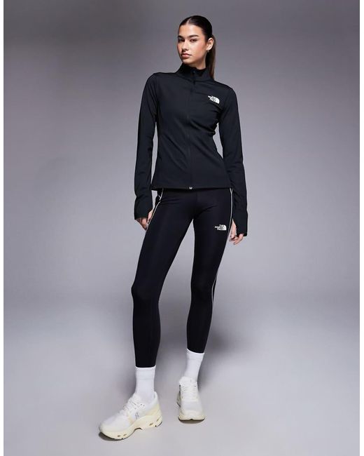 The North Face Blue Flex Full Zip Training Jacket