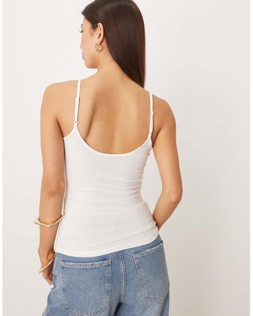 Gina Tricot Blue Singlet Top