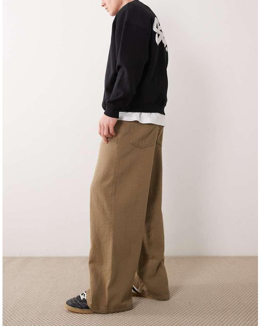 ASOS Black Loose Trousers for men