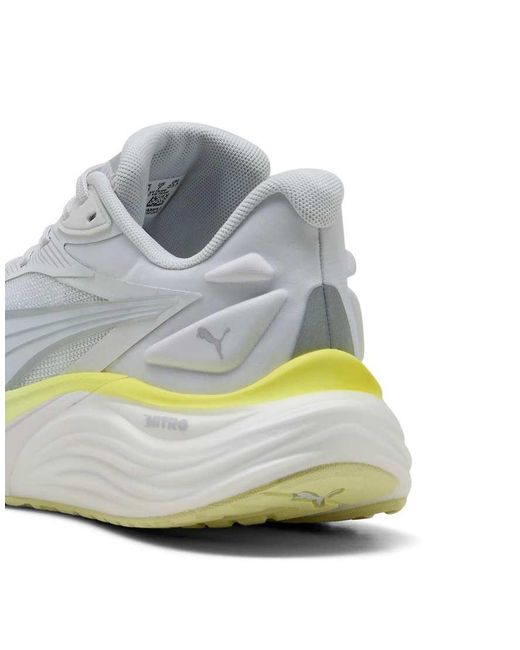 PUMA Gray Women's Electrify Nitro 4 Running Shoes