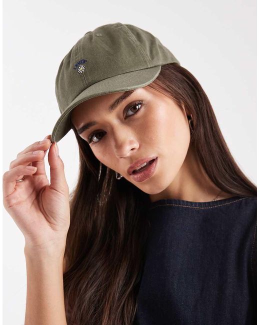 Levi's Gray Canvas Mini Logo Cap