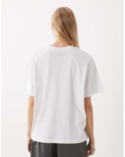 ASOS White Oversized T-Shirt Block With It's Not Me It's You Graphic