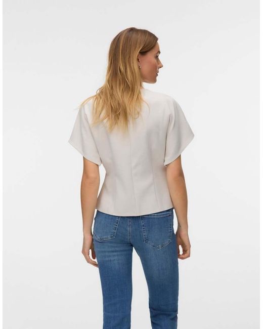 Top Vero Moda de color Blue