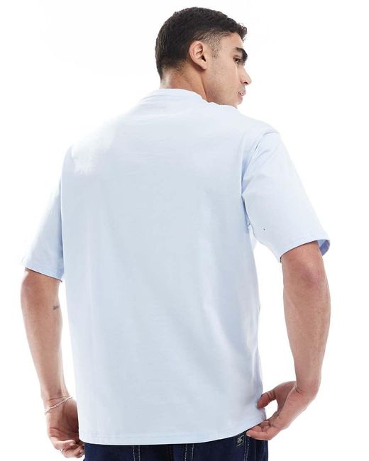 KTZ Oversized T-Shirt Met Vlaglogo in het White voor heren