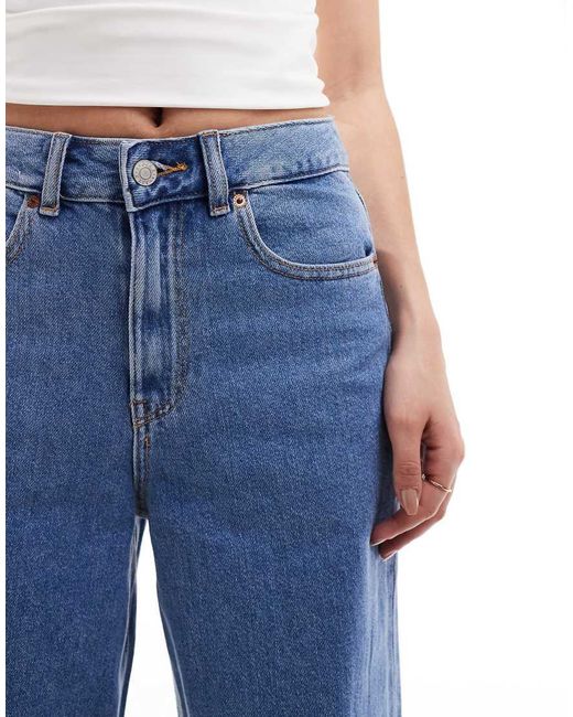 JJXX Blue Tokyo High Waisted Wide Leg Jeans