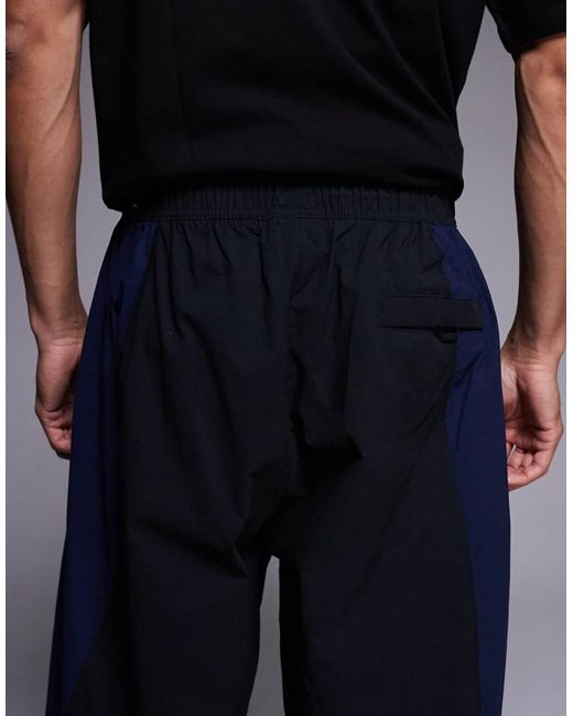 Nike Blue Tech Woven Joggers for men