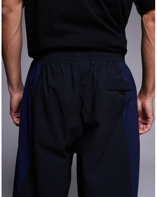 Nike Blue Tech Woven Joggers for men