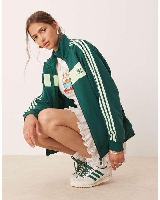 Adidas Originals Green Retro Track Jacket