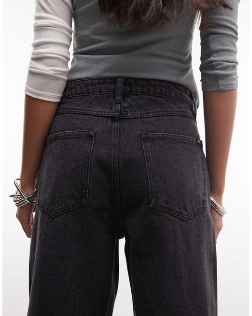 Obey Black Penelope Side Snap Button Up Denim Jeans
