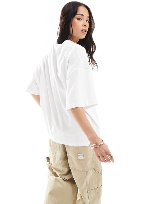 Barbour White – dakota – t-shirt