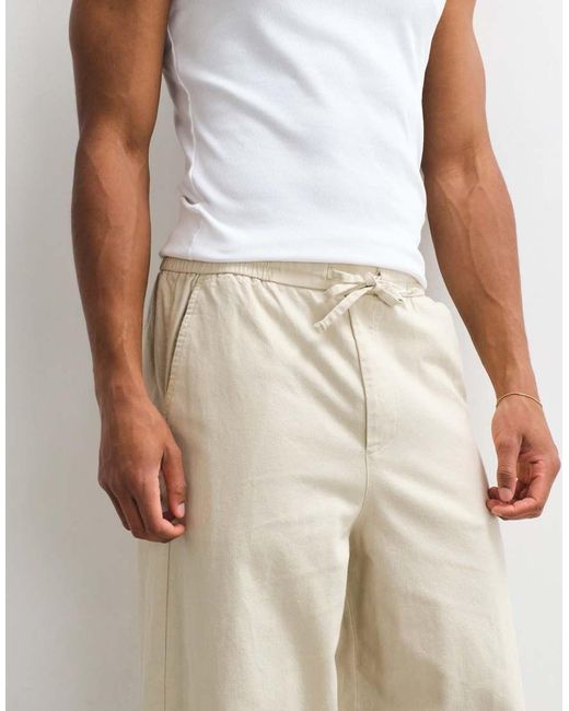 Only & Sons Multicolor Wide Fit Trouser With Linen for men