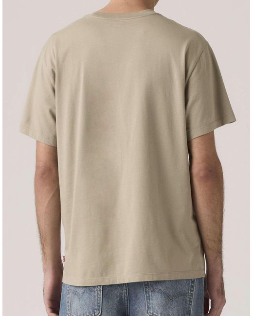 Levi's – essential – t-shirt in Natural für Herren
