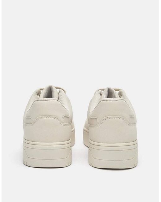 Pull&Bear White Chunky Sole Trainers for men