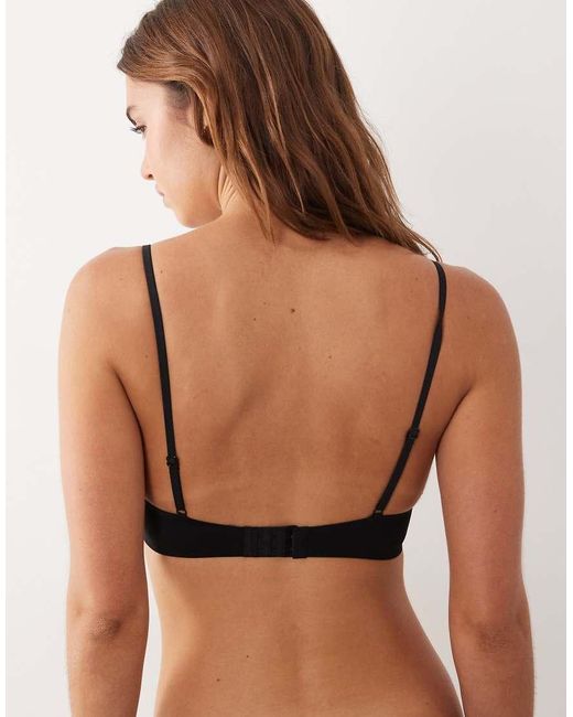 Cotton On Black Plunge Underwire Bra