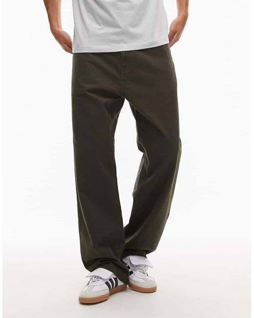 Carhartt Gray Landon Loose Tapered Trousers for men