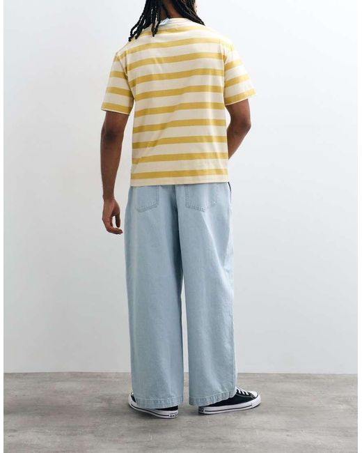 ASOS Blue Barrel Jeans for men