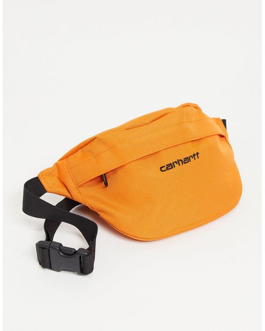 Riñonera payton cordura Carhartt WIP de hombre de color Naranja | Lyst