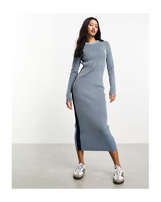 Pimkie Blue – wadenlanges pulloverkleid aus strick