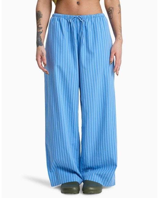 Quiksilver Blue Grattan Park Elasticated Trousers