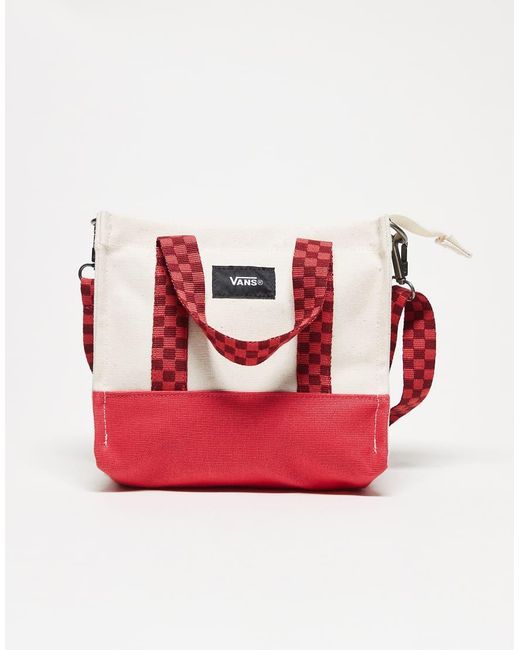 Vans Red Lil Pergs Tote Bag