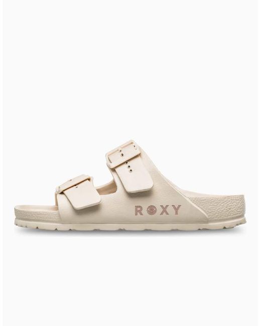 Roxy White Kattie Sliders