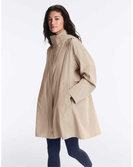 Oysho Natural Extra Lightweight 10k Waterproof Jacket