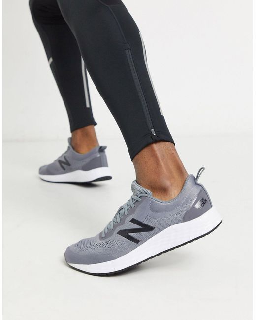 New Balance Rubber Fresh Foam Arishi V2 Running Shoe in Black (Grey) for  Men | Lyst Canada