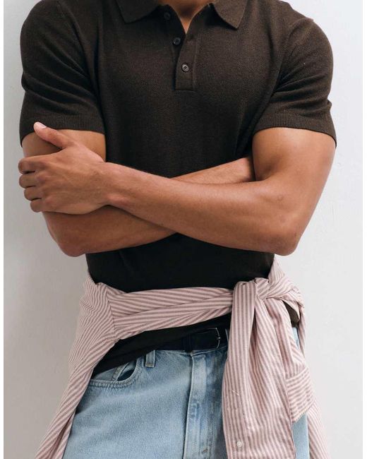 Polo di Mango in White da Uomo