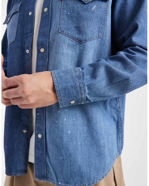 Camicia di Levi's in Blue da Uomo