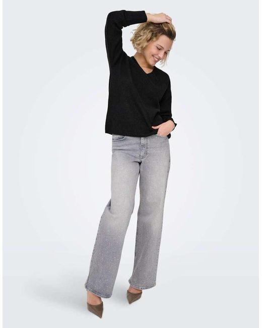 ONLY Black Knitted Pullover