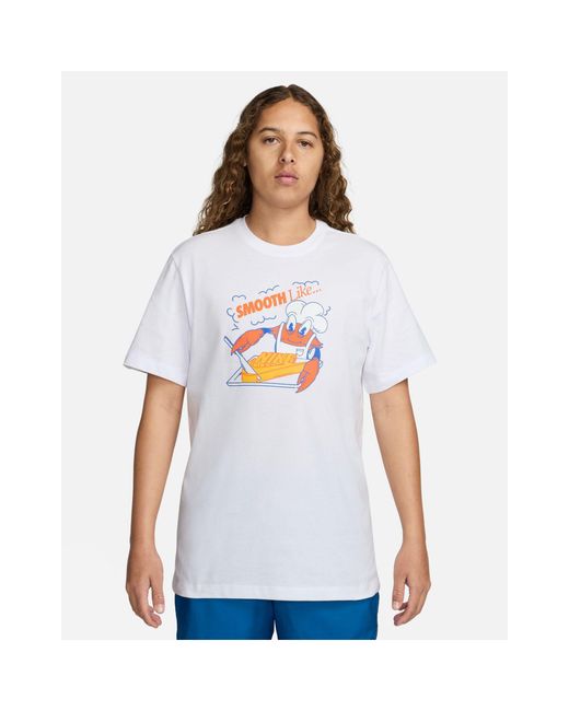 T-shirt unisexe à imprimé chef Nike en coloris White