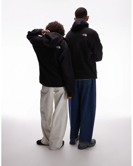 The North Face Black – dirus – kapuzenpullover aus fleece