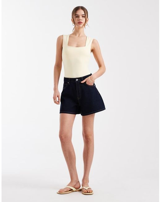New Look White Square Neck Bodysuit