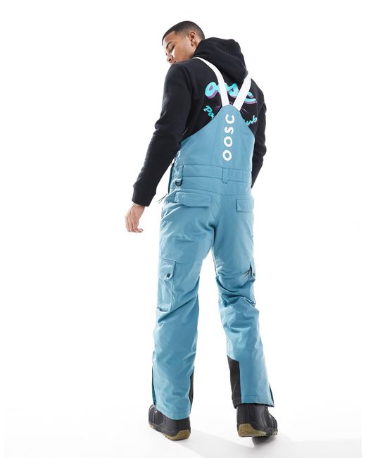 OOSC – yeh man – ski-latzhose in Blue für Herren