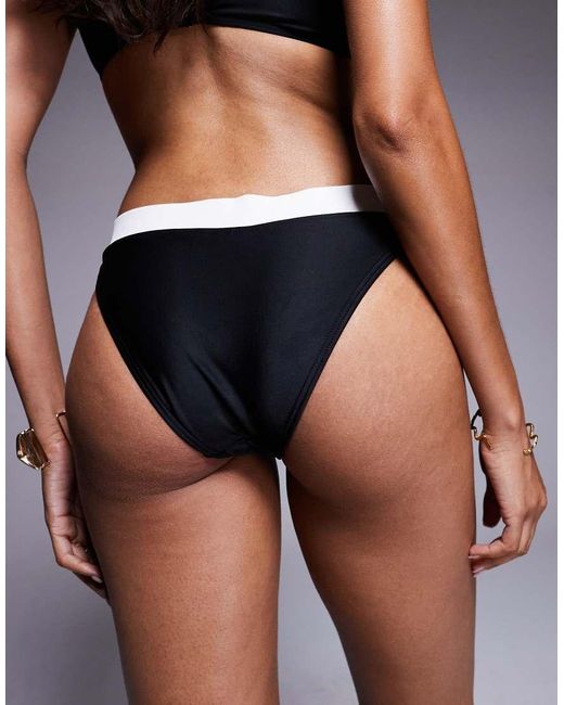 Wolf & Whistle Blue Bikini Bottom