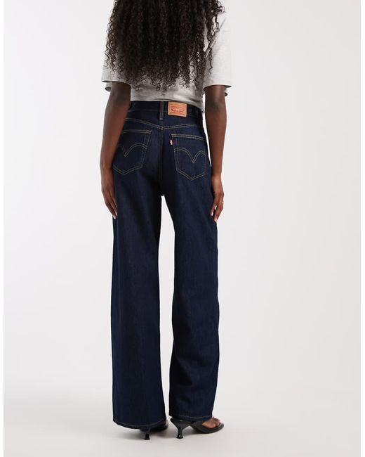 Levi's Blue Cinch Baggy Jeans