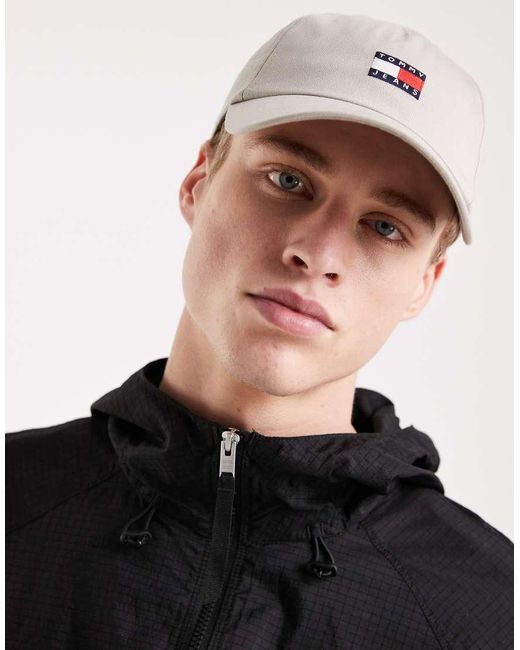 Tommy Hilfiger Black Heritage Logo Cap for men