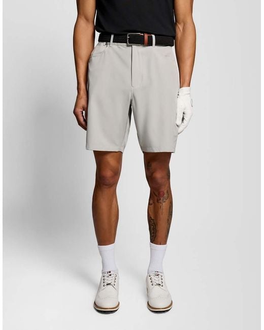 Lyle & Scott White Shorts 5 Pocket Golf Shorts for men