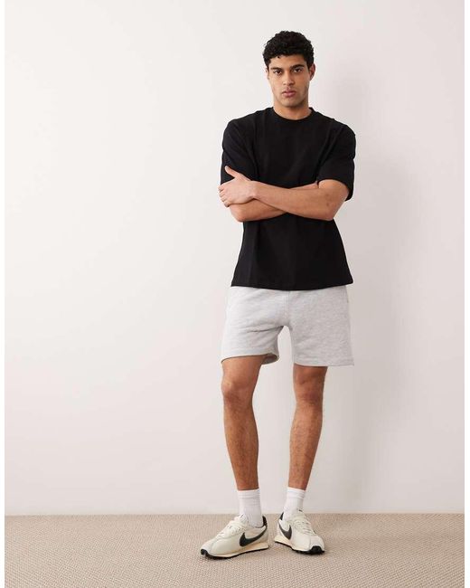 Mango Black 100% Cotton Relaxed Fit Crew Neck T-shirt