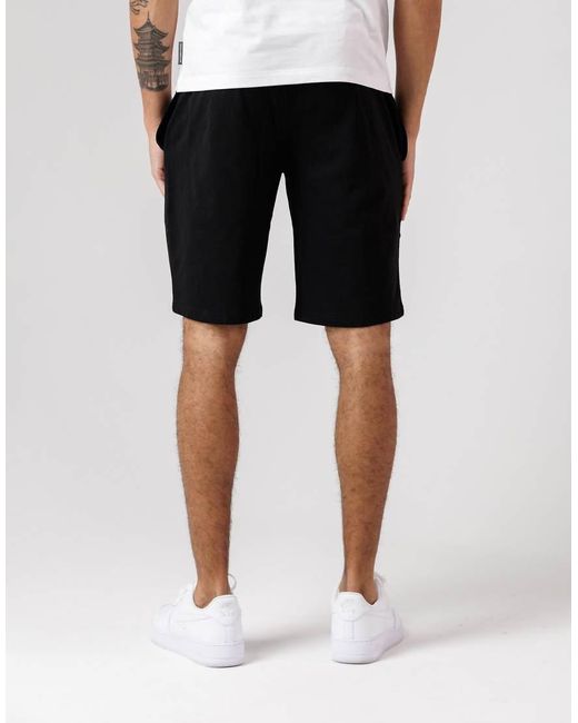 French Connection Black 2 Pack Cotton Jersey Shorts for men