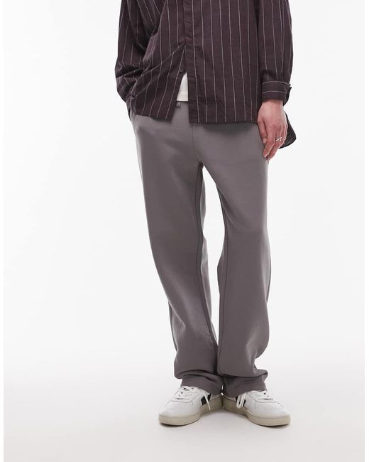 Topman Gray baggy Fit jogger for men