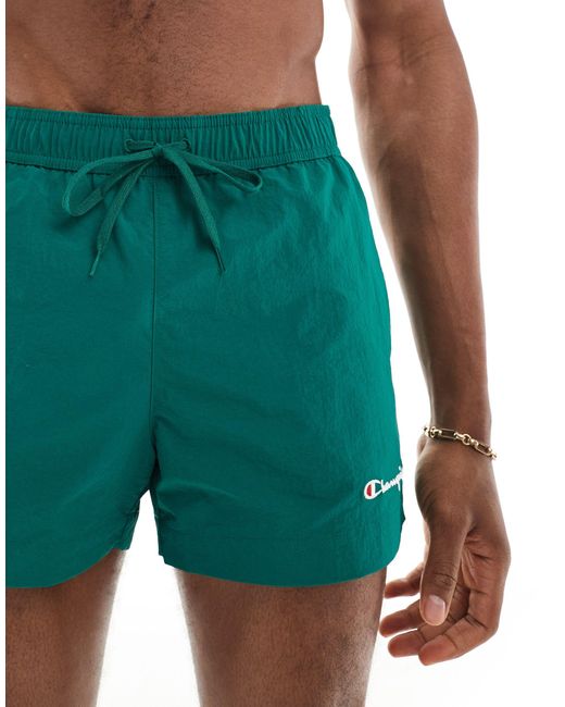 Champion Green Swim Shorts for men