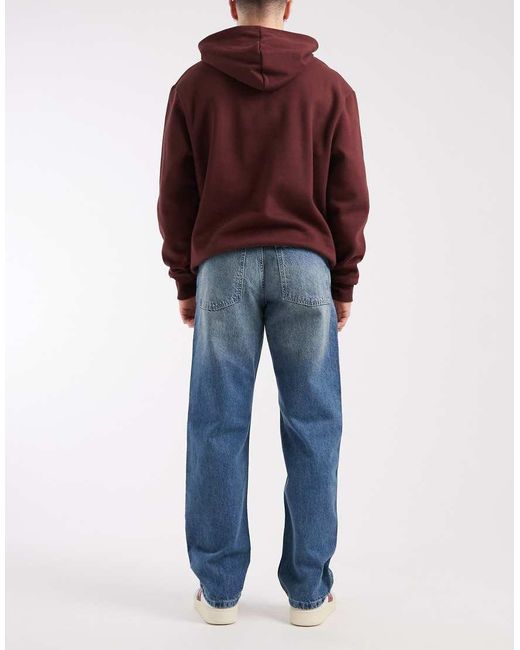 Vaqueros Con De Corte Recto De -Azul ASOS de hombre de color Blue
