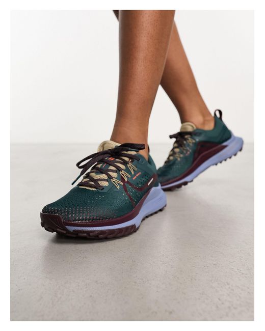 React pegasus trail gore-tex - baskets - gris foncé multicolore Nike en coloris Blue