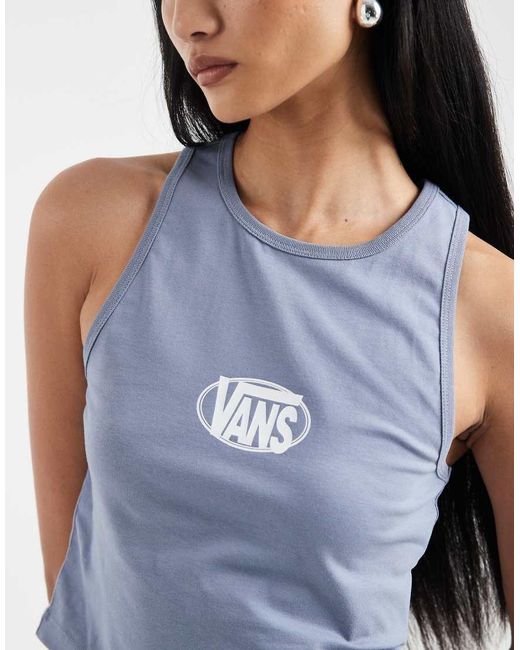 Vans Blue Oval Logo Tank